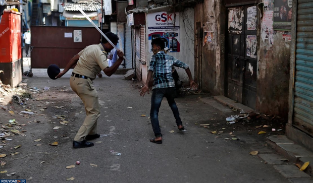 قرنطینه عجیب مناطق فقیرنشین هند