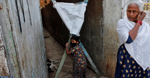 قرنطینه عجیب مناطق فقیرنشین هند