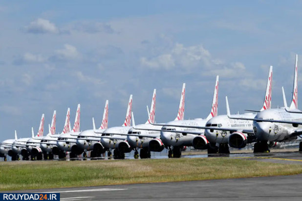 توقف پرواز هواپیماها