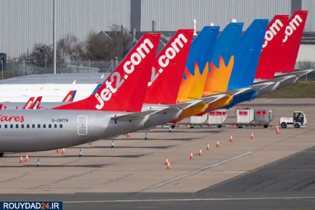 توقف پرواز هواپیماها