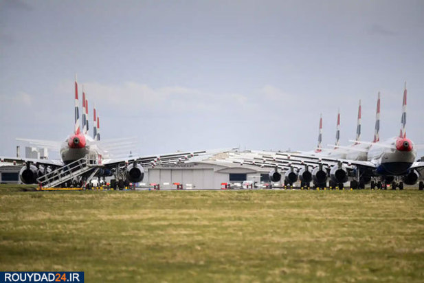 توقف پرواز هواپیماها