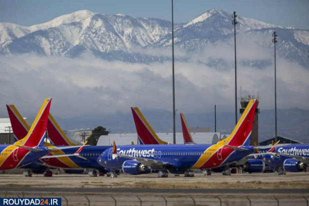 توقف پرواز هواپیماها