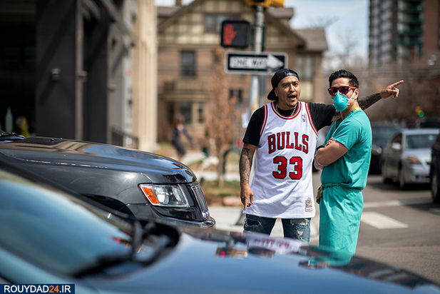 اعتراض پرستاران در برابر معترضان قرنطینه