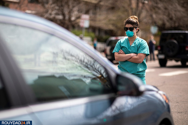 اعتراض پرستاران در برابر معترضان قرنطینه