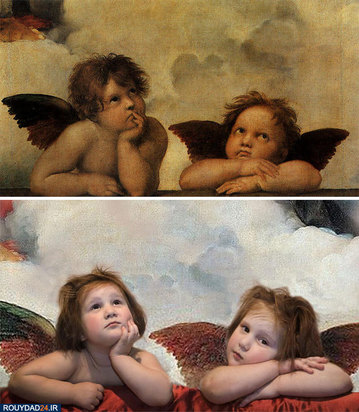 بازافرینی شاهکارهای هنری