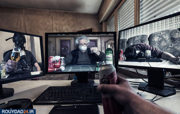 بازسازی تصاویر کرونایی در ژانر وحشت