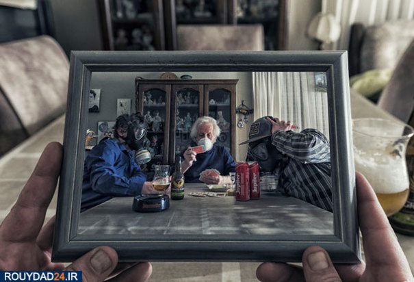 بازسازی تصاویر کرونایی در ژانر وحشت