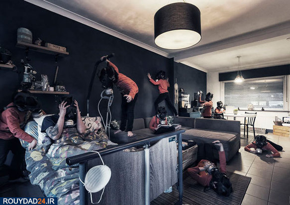 بازسازی تصاویر کرونایی در ژانر وحشت