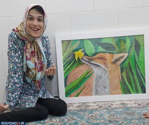 نقاشی با پا