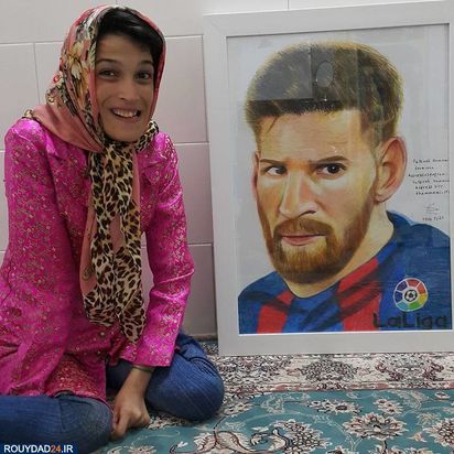 نقاشی با پا