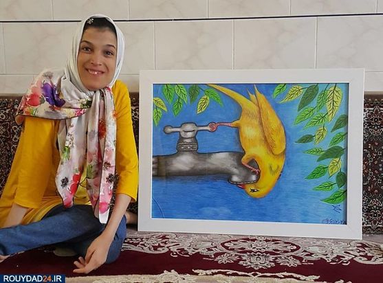 نقاشی با پا