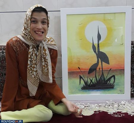 نقاشی با پا