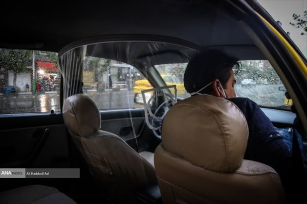 فاصله ی تاکسی