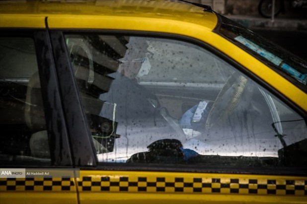 فاصله ی تاکسی