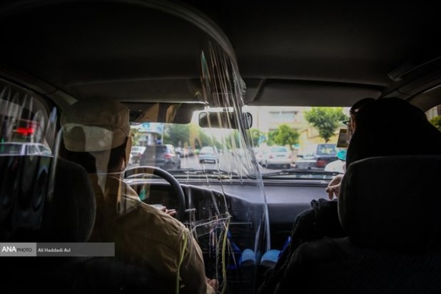 فاصله ی تاکسی