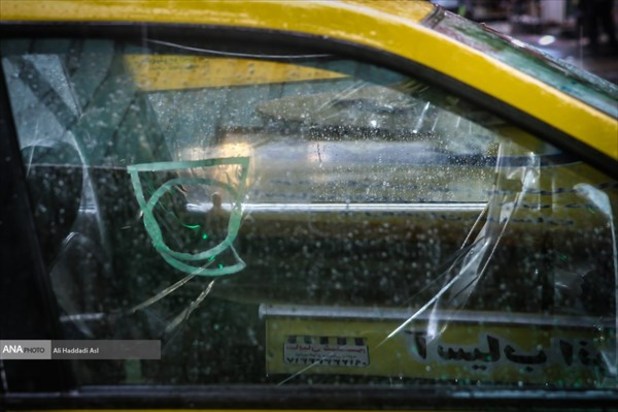 فاصله ی تاکسی