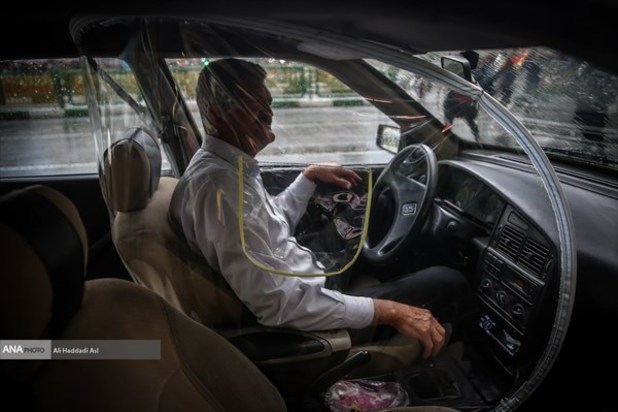 فاصله ی تاکسی