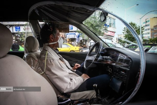 فاصله ی تاکسی