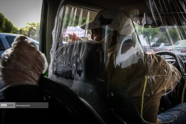 فاصله ی تاکسی