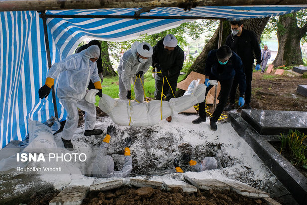 قربانیان کرونا در قاب دوربین