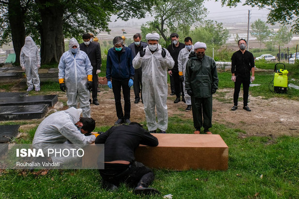 قربانیان کرونا در قاب دوربین