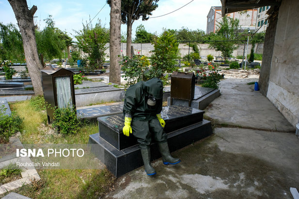 قربانیان کرونا در قاب دوربین