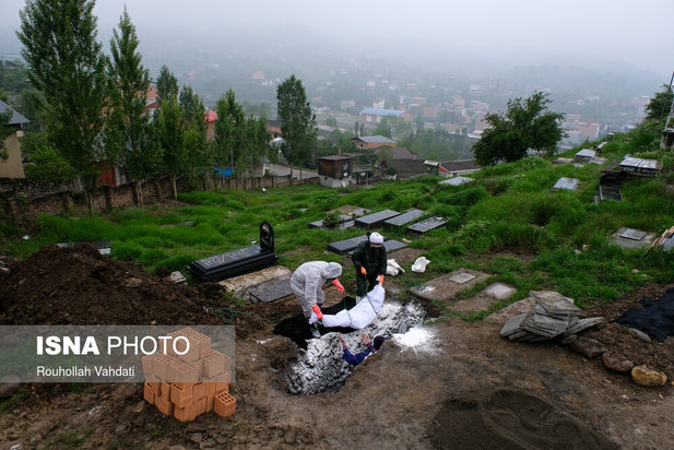 قربانیان کرونا در قاب دوربین