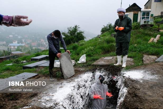 قربانیان کرونا در قاب دوربین