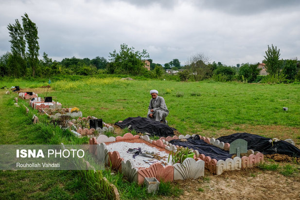 قربانیان کرونا در قاب دوربین
