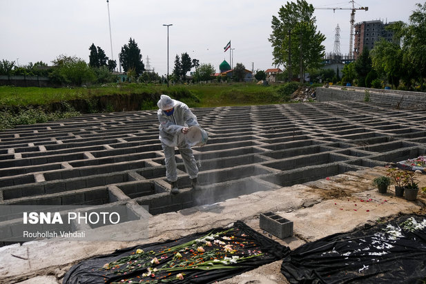 قربانیان کرونا در قاب دوربین