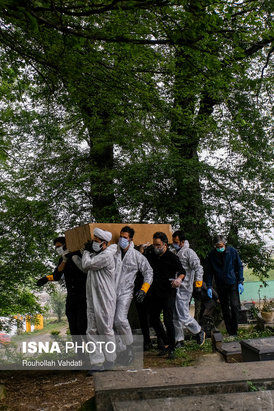 قربانیان کرونا در قاب دوربین