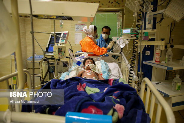 بیمارستان کودکان کرونایی