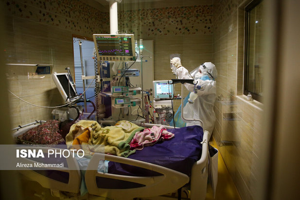 بیمارستان کودکان کرونایی