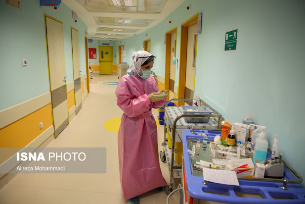 بیمارستان کودکان کرونایی