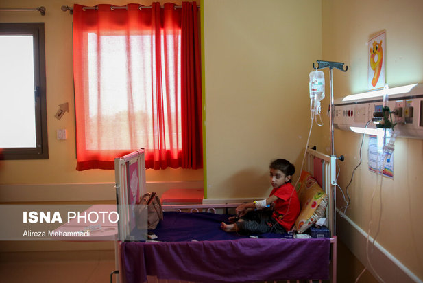 بیمارستان کودکان کرونایی