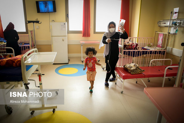 بیمارستان کودکان کرونایی