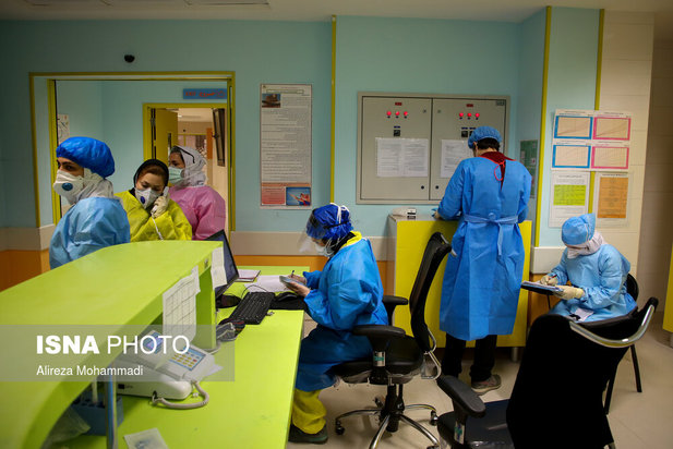 بیمارستان کودکان کرونایی