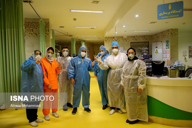 بیمارستان کودکان کرونایی