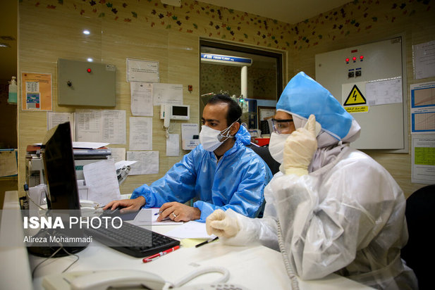 بیمارستان کودکان کرونایی