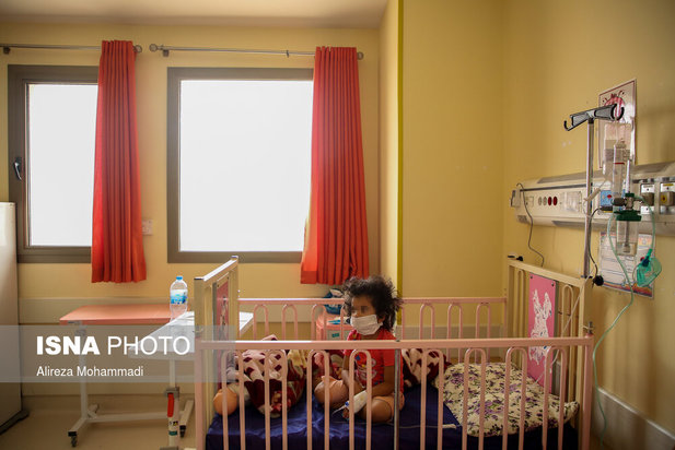 بیمارستان کودکان کرونایی