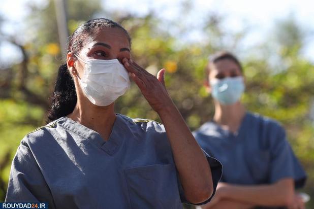 گریه پرستاران برای همکاران کرونایی‌شان