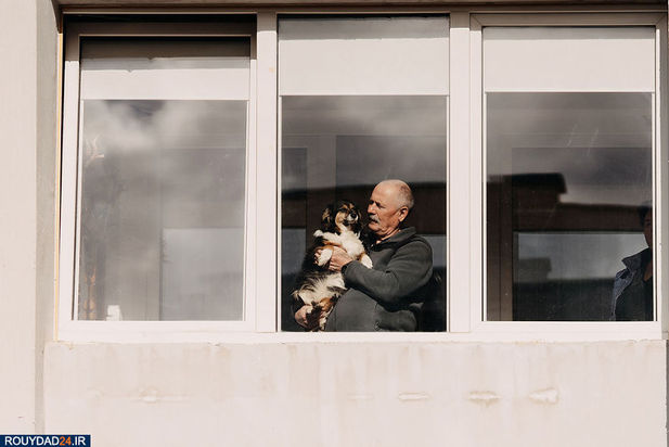 هنرنمایی در حیاط قرنطینه