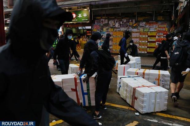 بازداشت شدن صدها نفر در اعتراضات هنگ کنگ