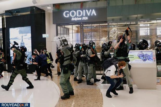 بازداشت شدن صدها نفر در اعتراضات هنگ کنگ