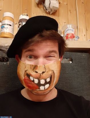 ساخت ماسک با الهام از شخصیتهای هنری