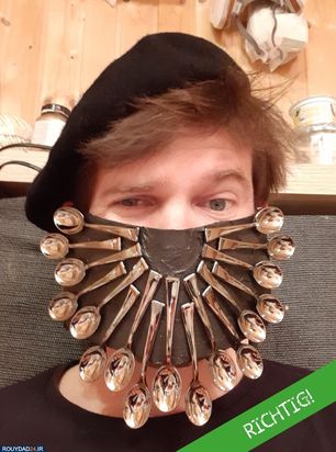 ساخت ماسک با الهام از شخصیتهای هنری