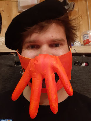 ساخت ماسک با الهام از شخصیتهای هنری