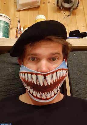 ساخت ماسک با الهام از شخصیتهای هنری