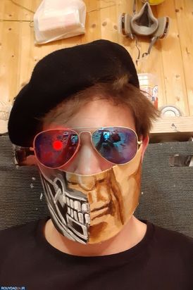 ساخت ماسک با الهام از شخصیتهای هنری