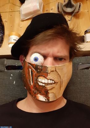 ساخت ماسک با الهام از شخصیتهای هنری